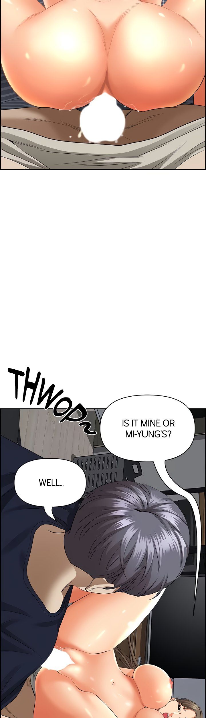 Living with a MILF Manhwa - Chapter 49 Page 1