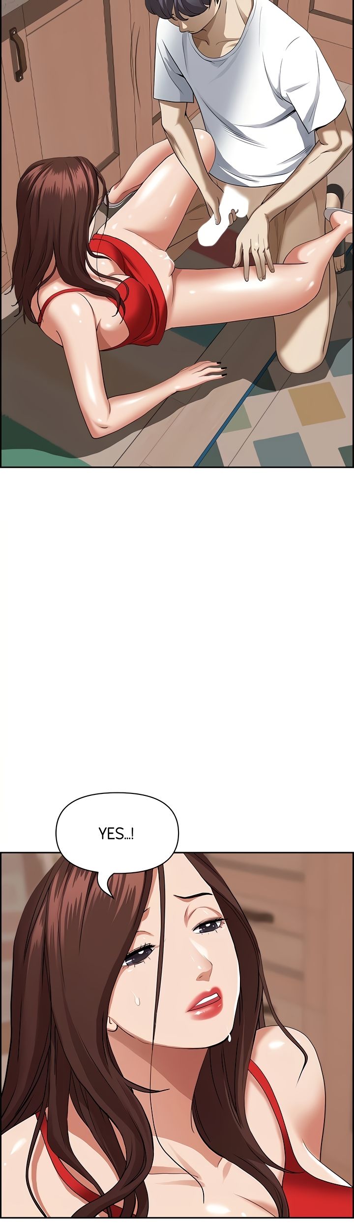 Living with a MILF Manhwa - Chapter 43 Page 60