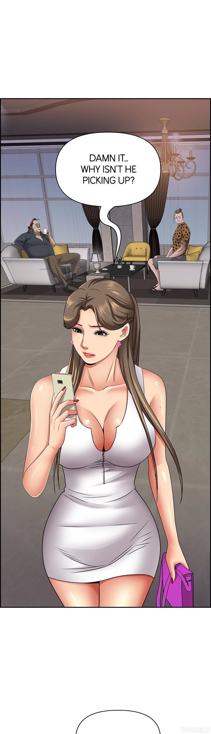 Living with a MILF Manhwa - Chapter 91 Page 12