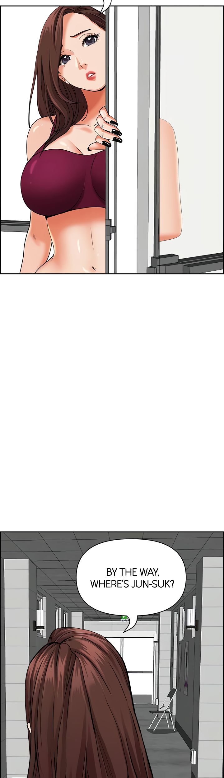 Living with a MILF Manhwa - Chapter 46 Page 56