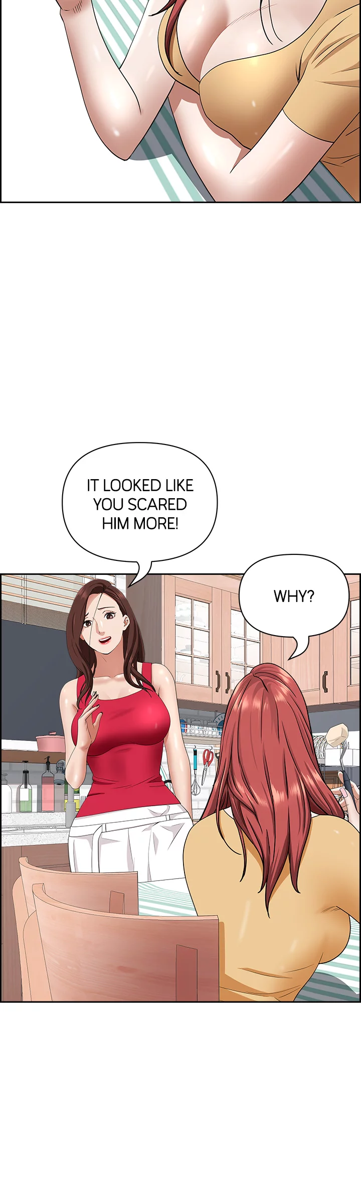 Living with a MILF Manhwa - Chapter 56 Page 8
