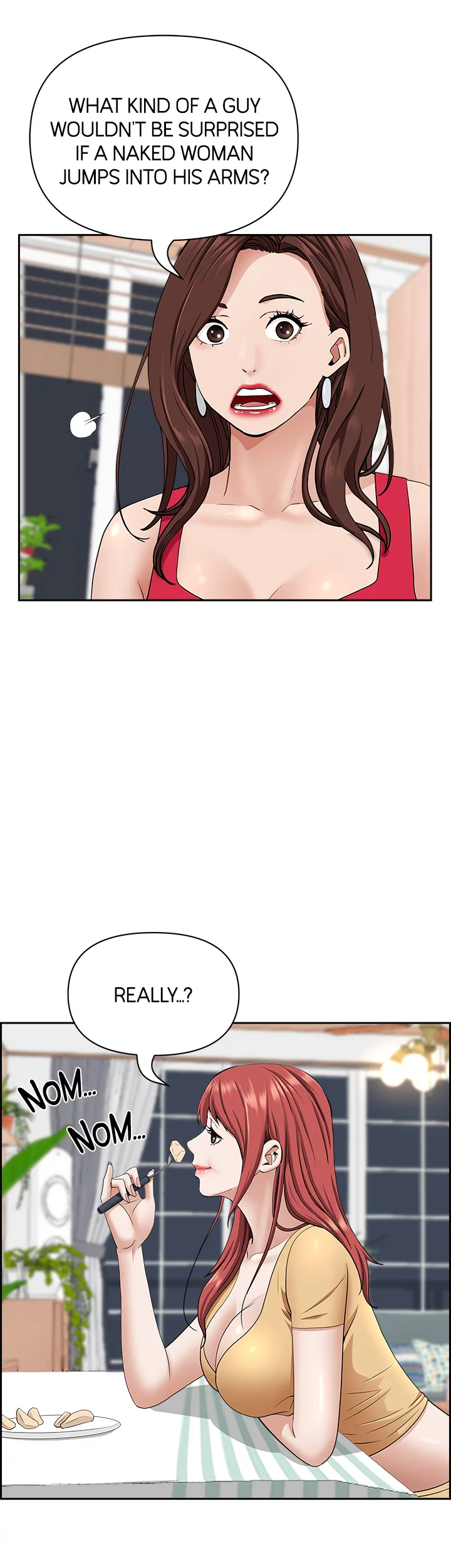 Living with a MILF Manhwa - Chapter 56 Page 9