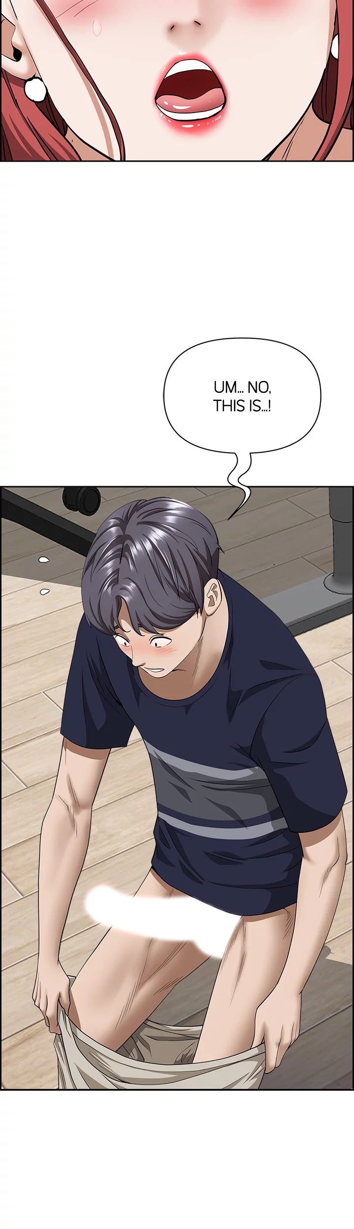 Living with a MILF Manhwa - Chapter 56 Page 53