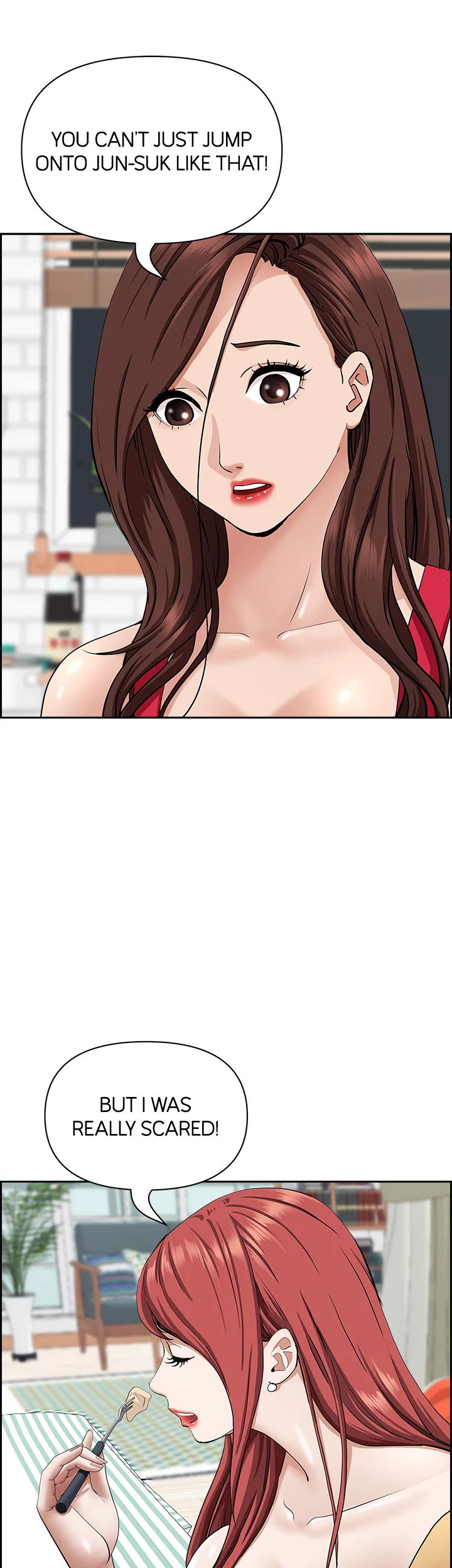 Living with a MILF Manhwa - Chapter 56 Page 7