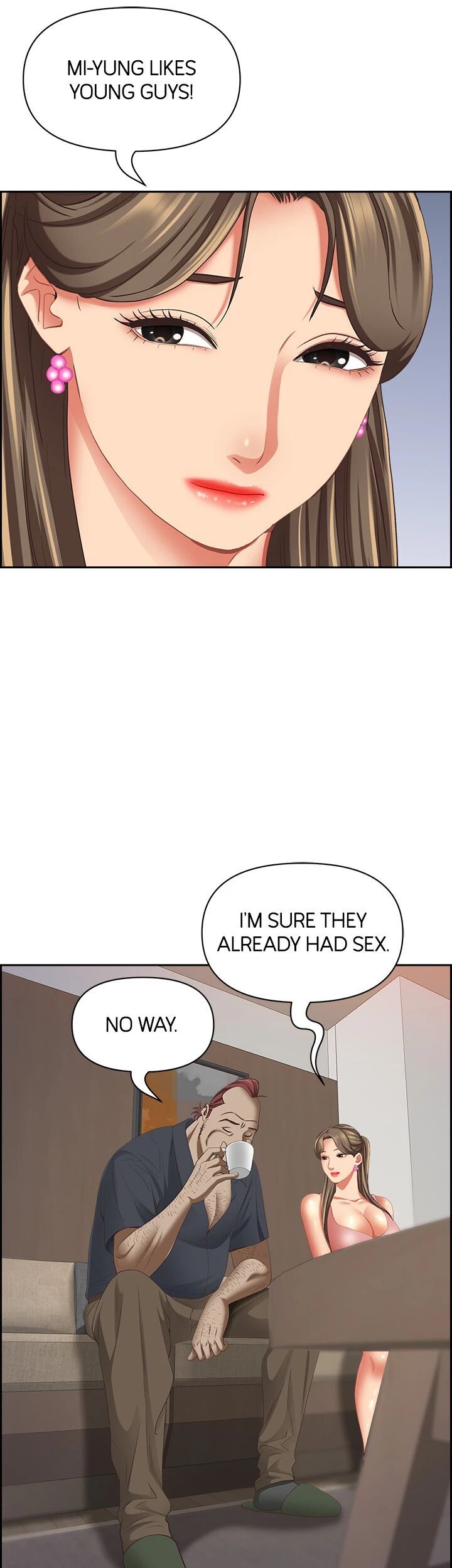 Living with a MILF Manhwa - Chapter 123 Page 49