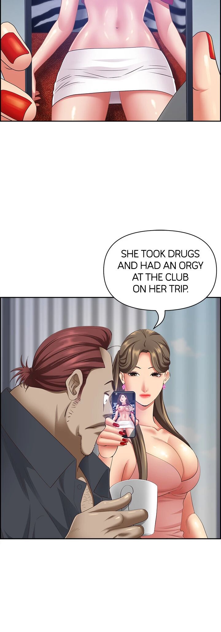 Living with a MILF Manhwa - Chapter 123 Page 52