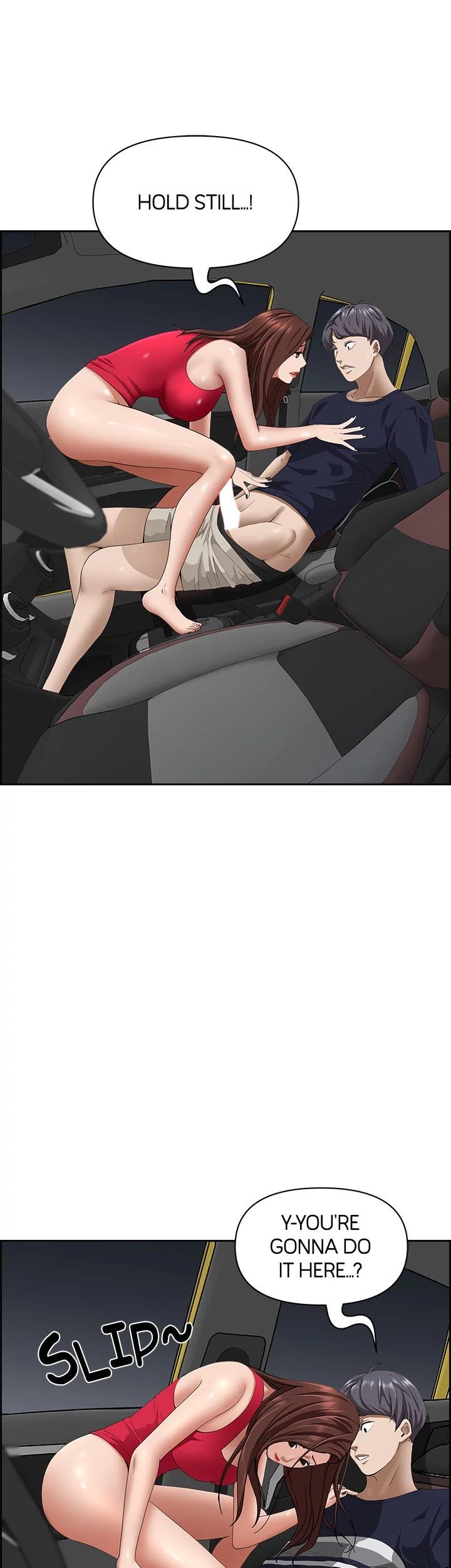 Living with a MILF Manhwa - Chapter 53 Page 55