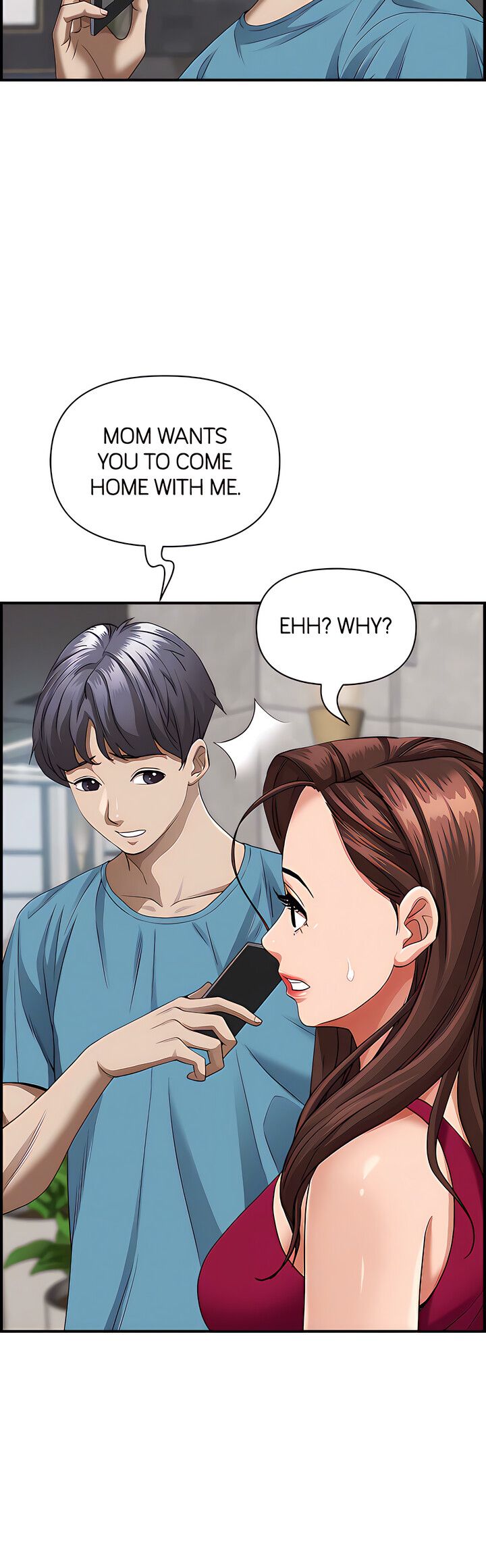 Living with a MILF Manhwa - Chapter 62 Page 18