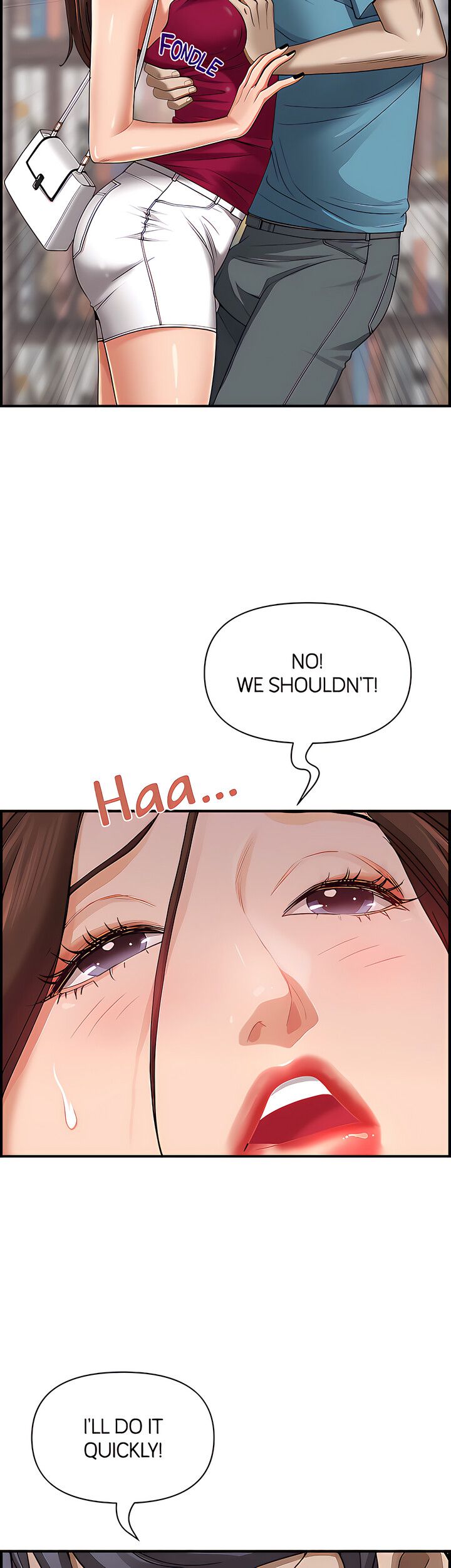 Living with a MILF Manhwa - Chapter 62 Page 49