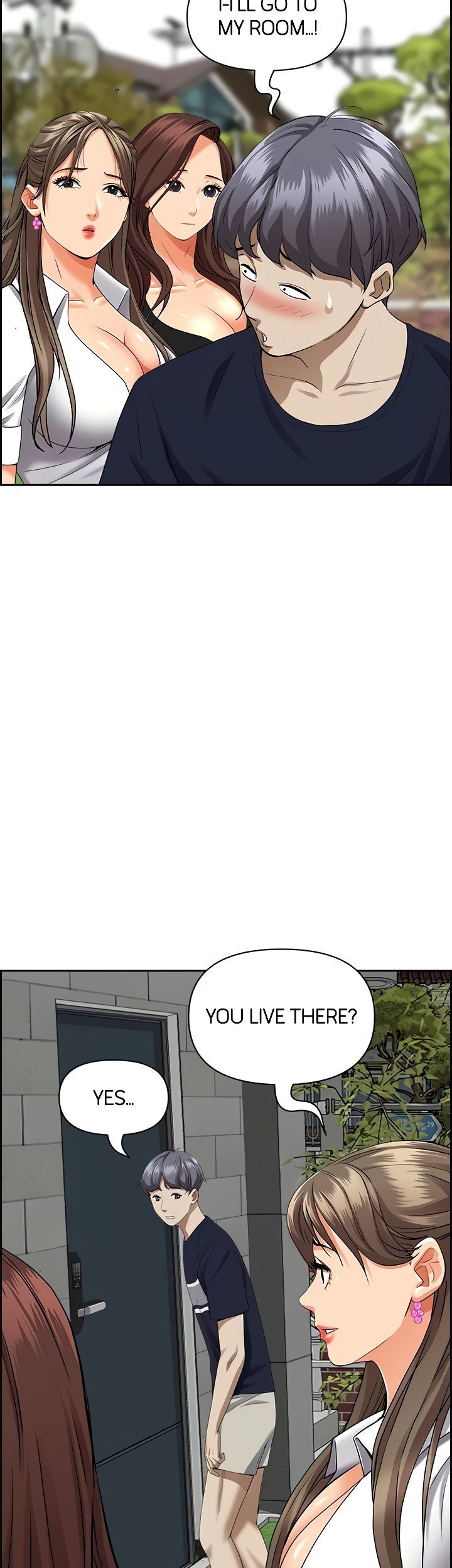 Living with a MILF Manhwa - Chapter 47 Page 60