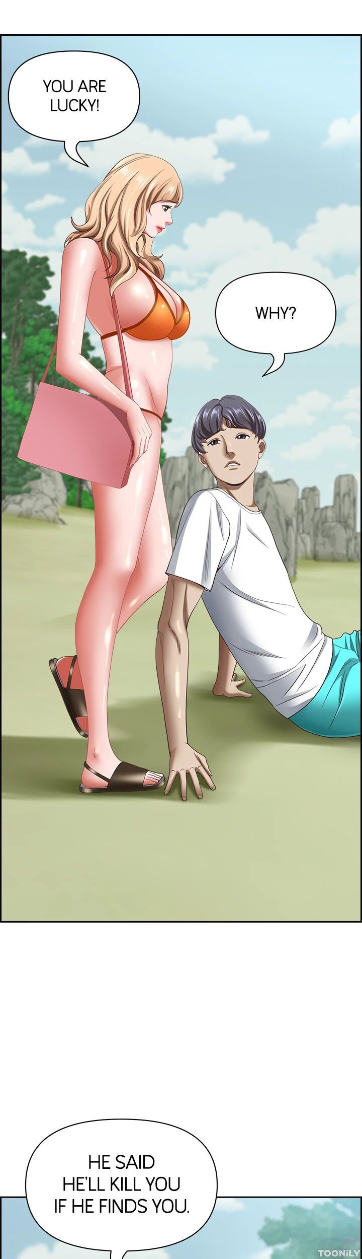 Living with a MILF Manhwa - Chapter 106 Page 1