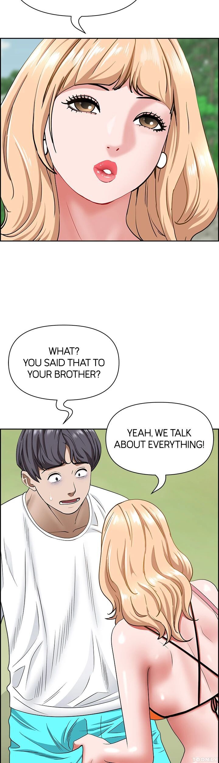 Living with a MILF Manhwa - Chapter 106 Page 14