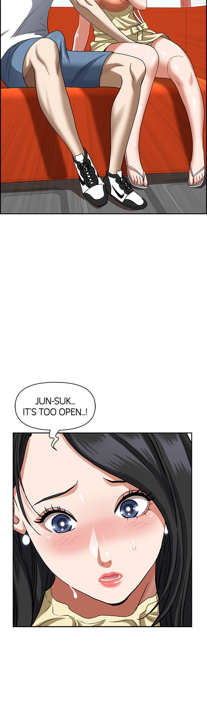 Living with a MILF Manhwa - Chapter 38 Page 14