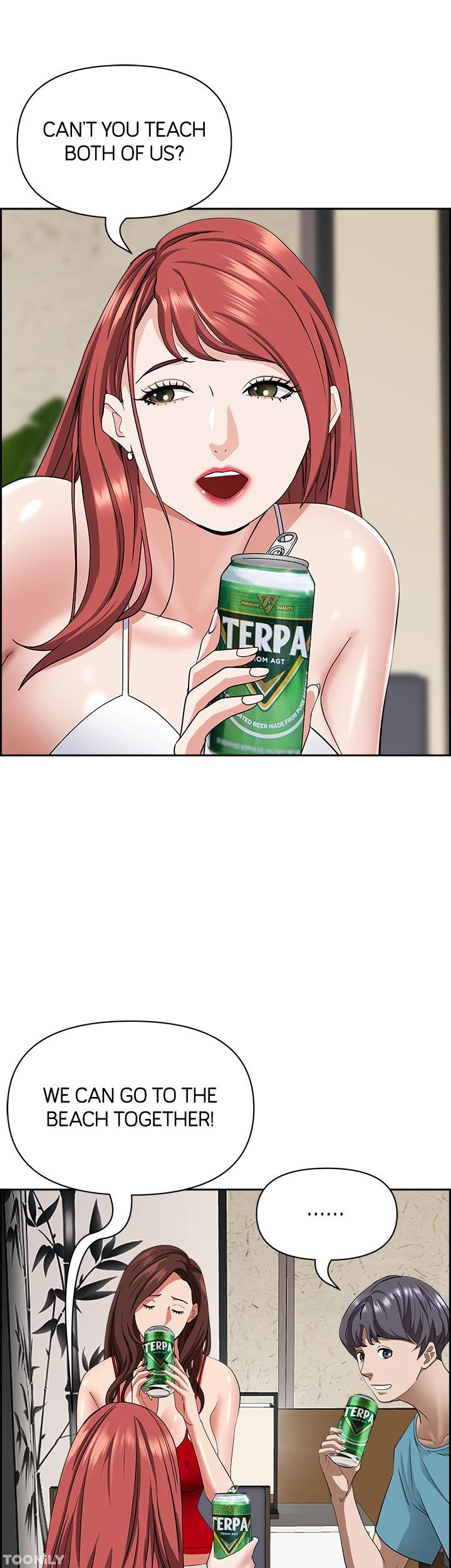 Living with a MILF Manhwa - Chapter 77 Page 14