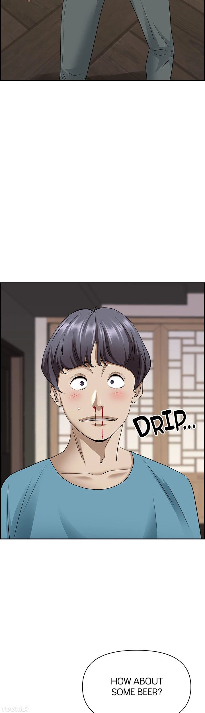 Living with a MILF Manhwa - Chapter 77 Page 1