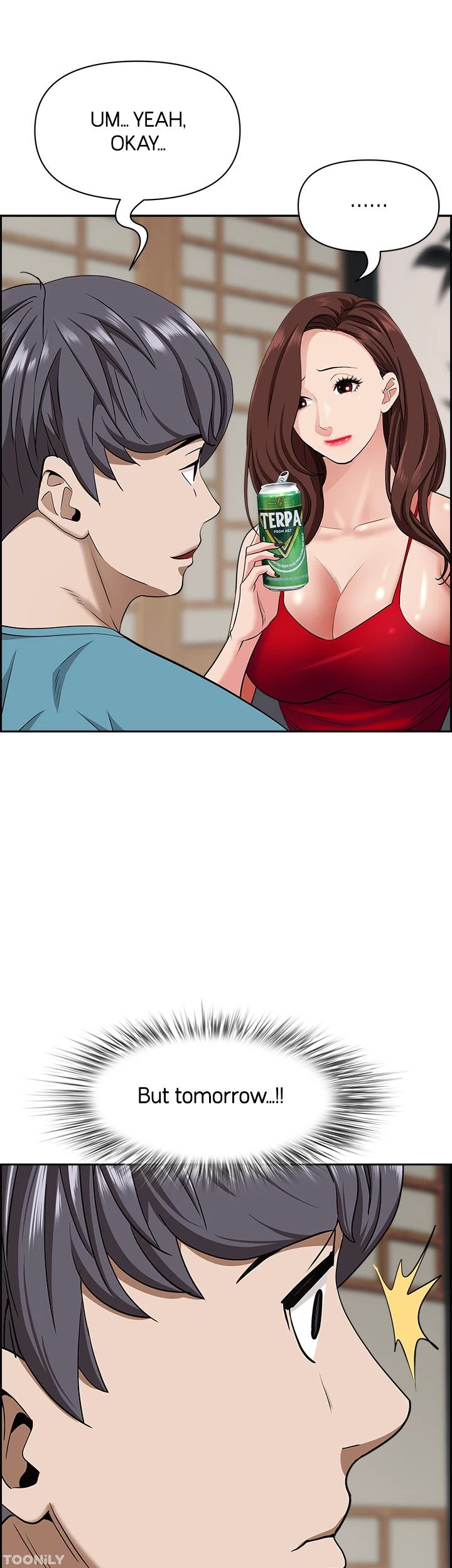 Living with a MILF Manhwa - Chapter 77 Page 19