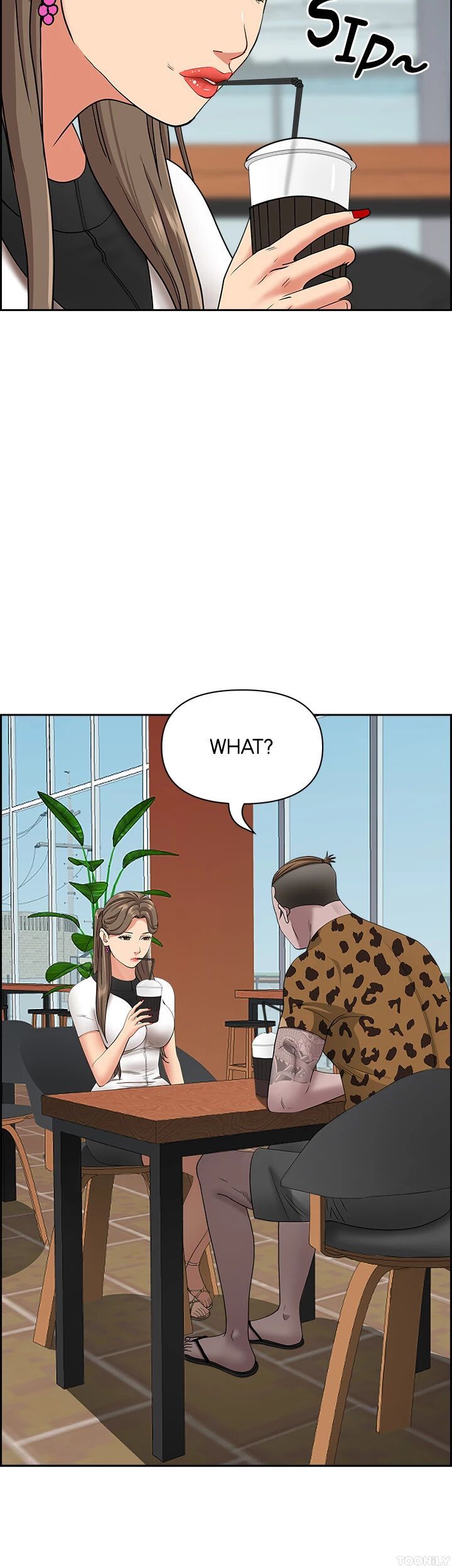Living with a MILF Manhwa - Chapter 104 Page 55