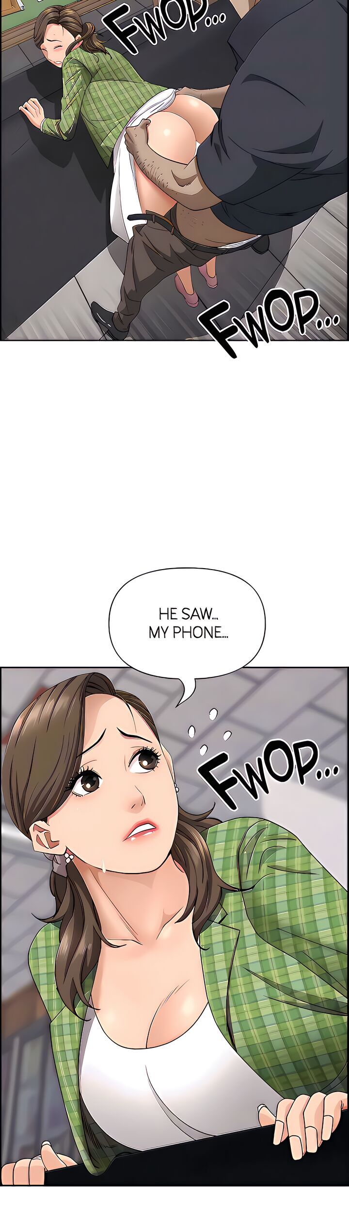 Living with a MILF Manhwa - Chapter 65 Page 15