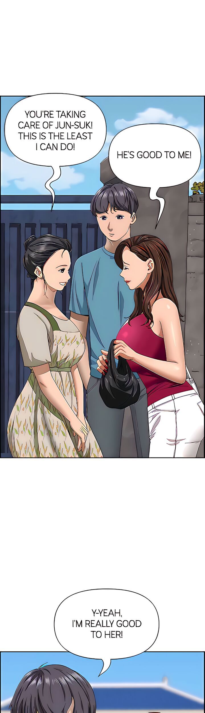 Living with a MILF Manhwa - Chapter 65 Page 41