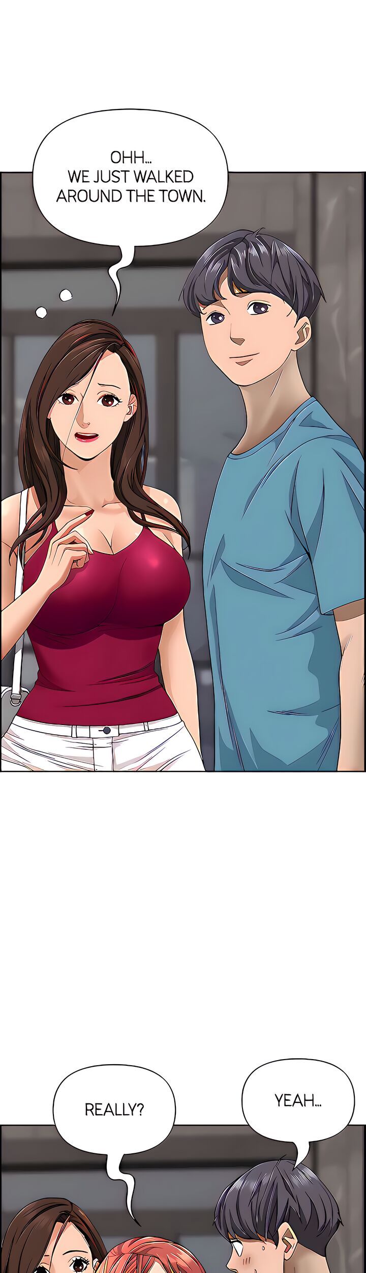 Living with a MILF Manhwa - Chapter 65 Page 52