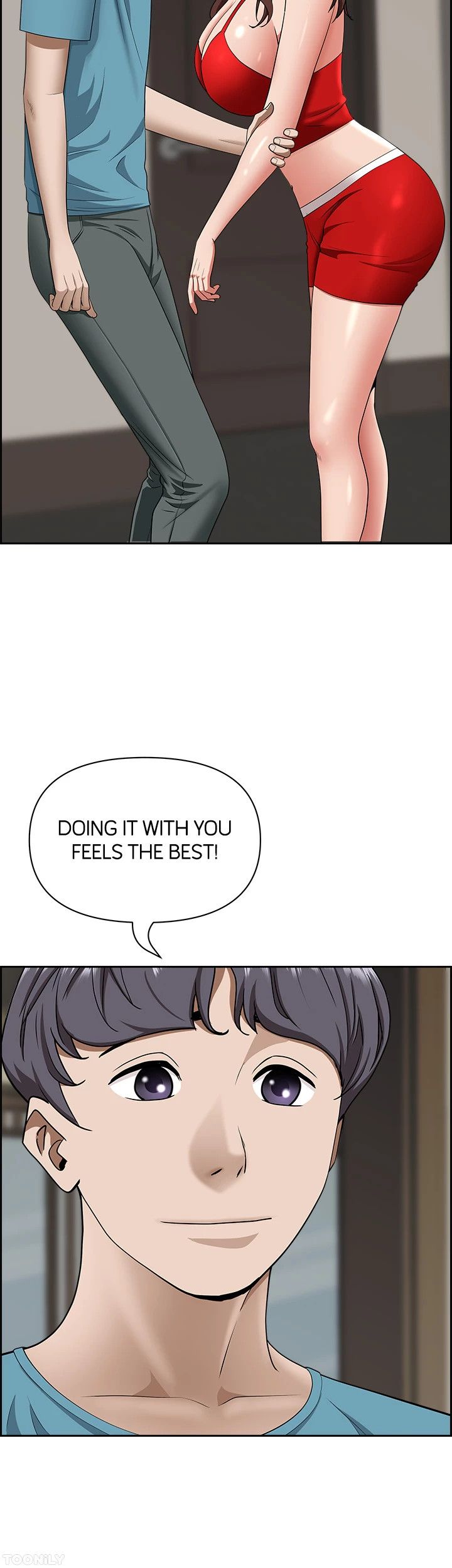 Living with a MILF Manhwa - Chapter 79 Page 21