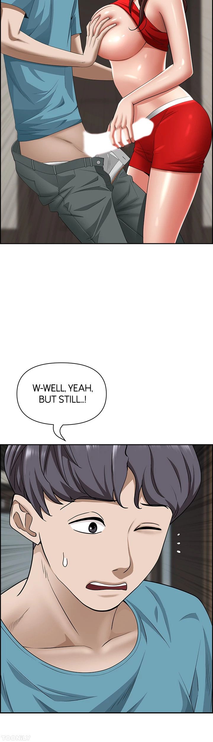 Living with a MILF Manhwa - Chapter 79 Page 41