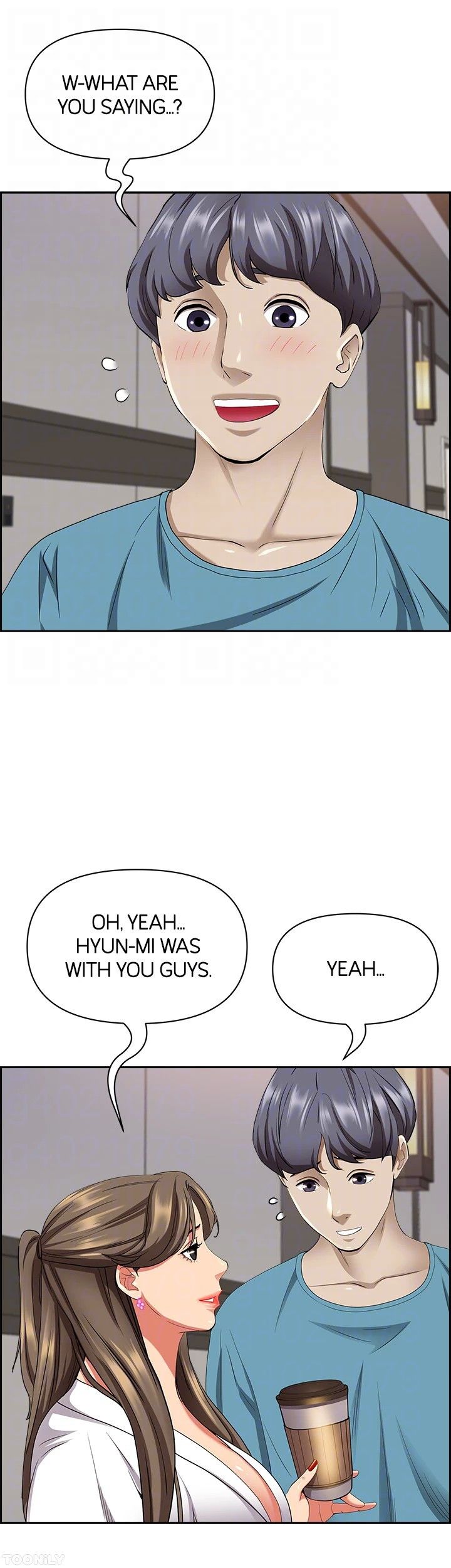 Living with a MILF Manhwa - Chapter 84 Page 10