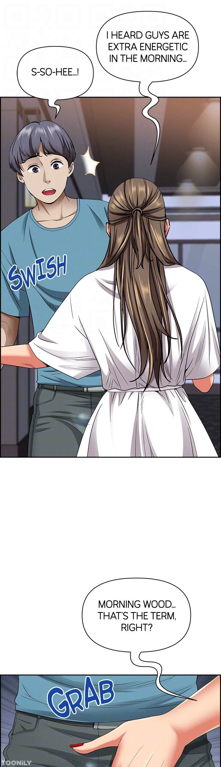 Living with a MILF Manhwa - Chapter 84 Page 14