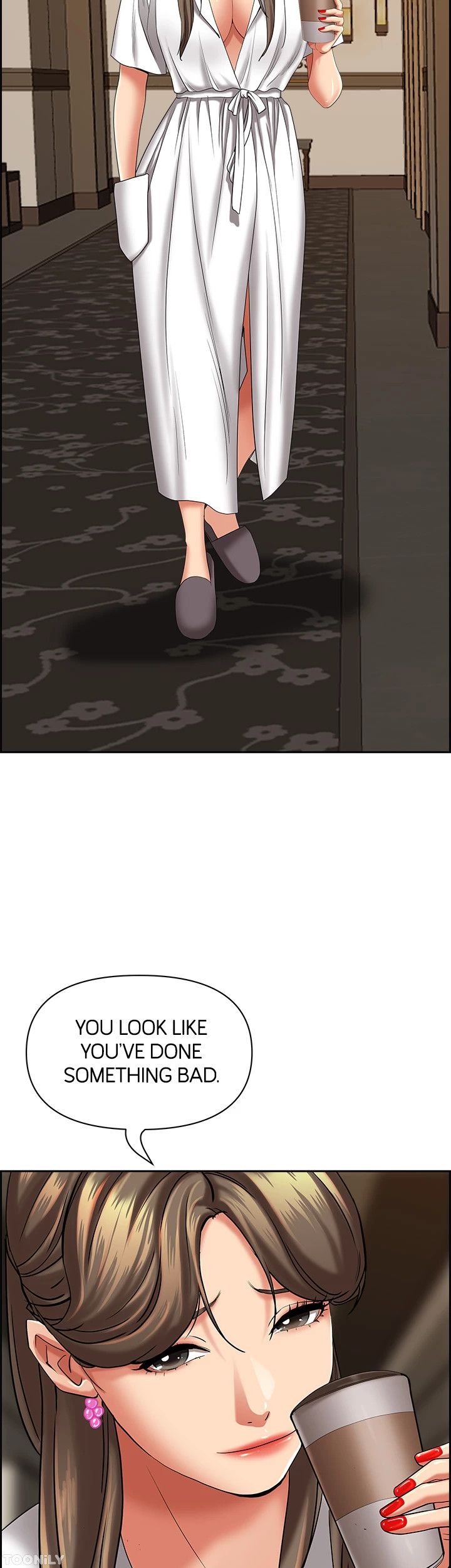 Living with a MILF Manhwa - Chapter 84 Page 1