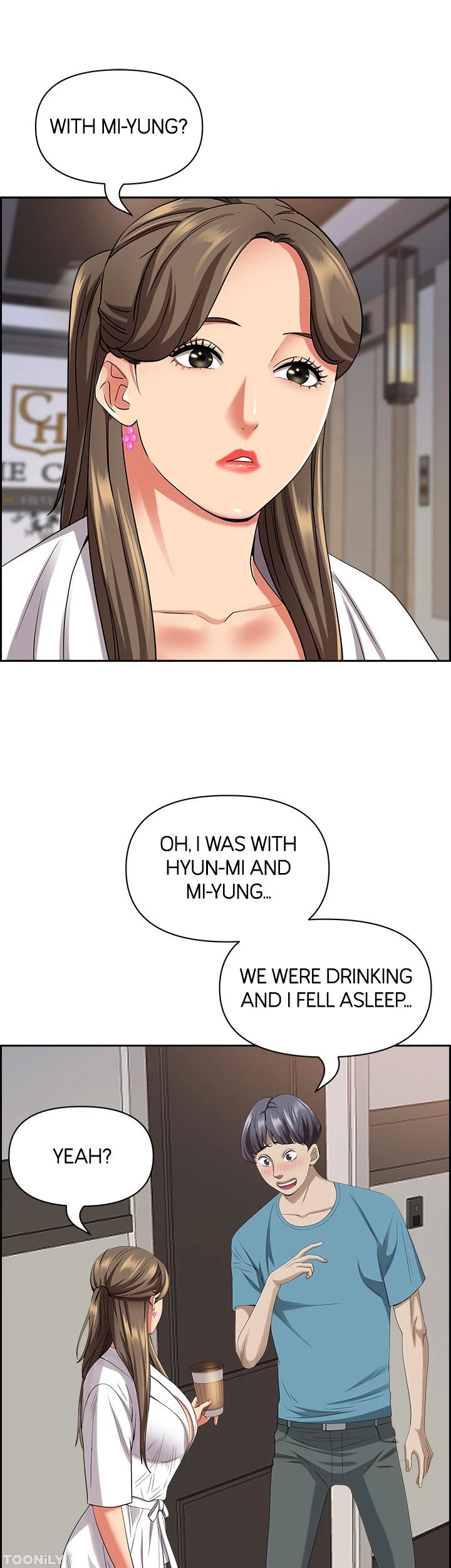 Living with a MILF Manhwa - Chapter 84 Page 7