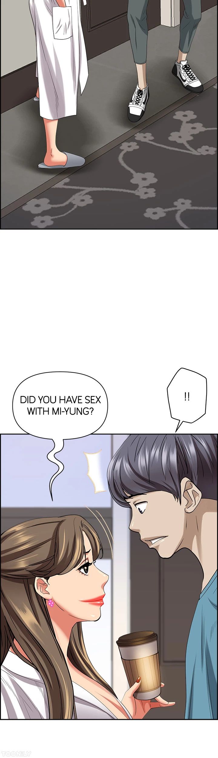 Living with a MILF Manhwa - Chapter 84 Page 8