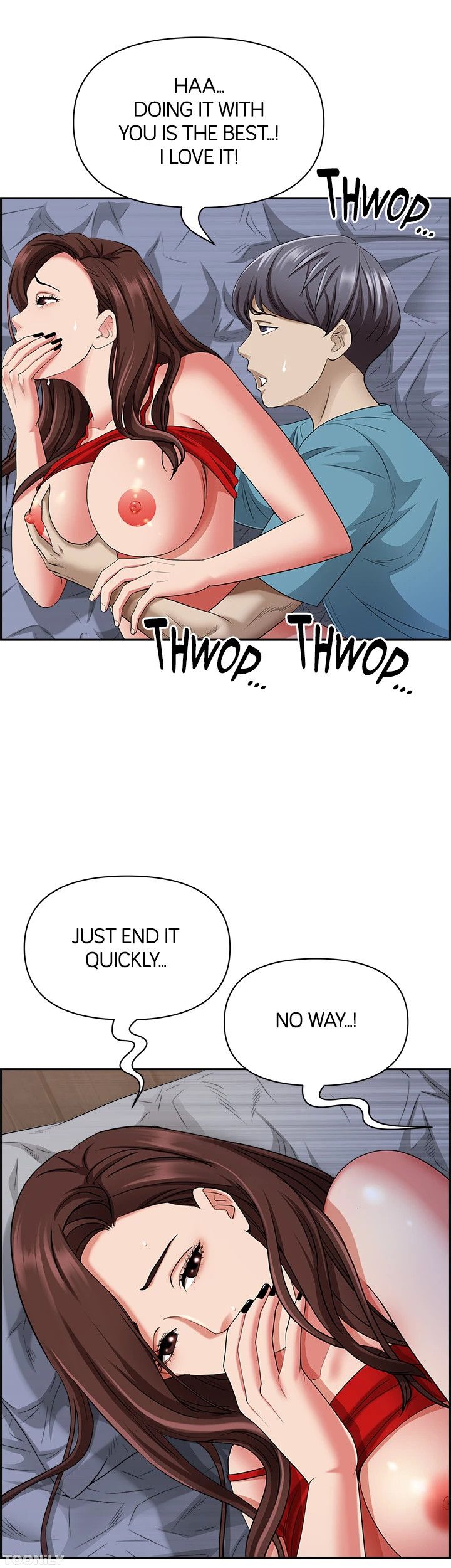 Living with a MILF Manhwa - Chapter 81 Page 10