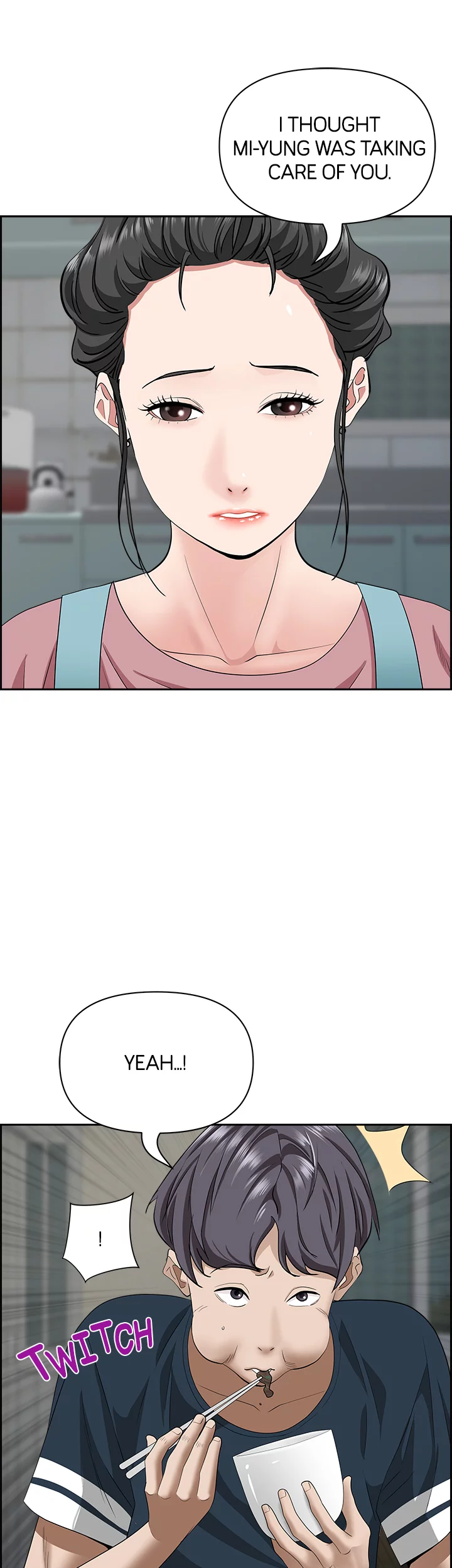 Living with a MILF Manhwa - Chapter 58 Page 57