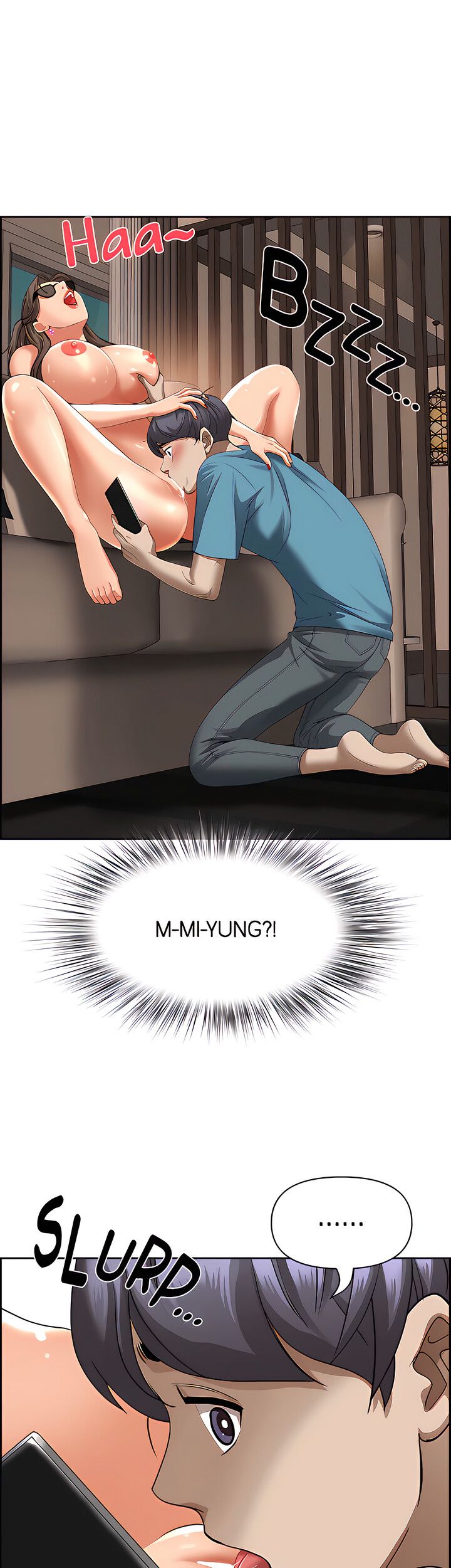 Living with a MILF Manhwa - Chapter 60 Page 0