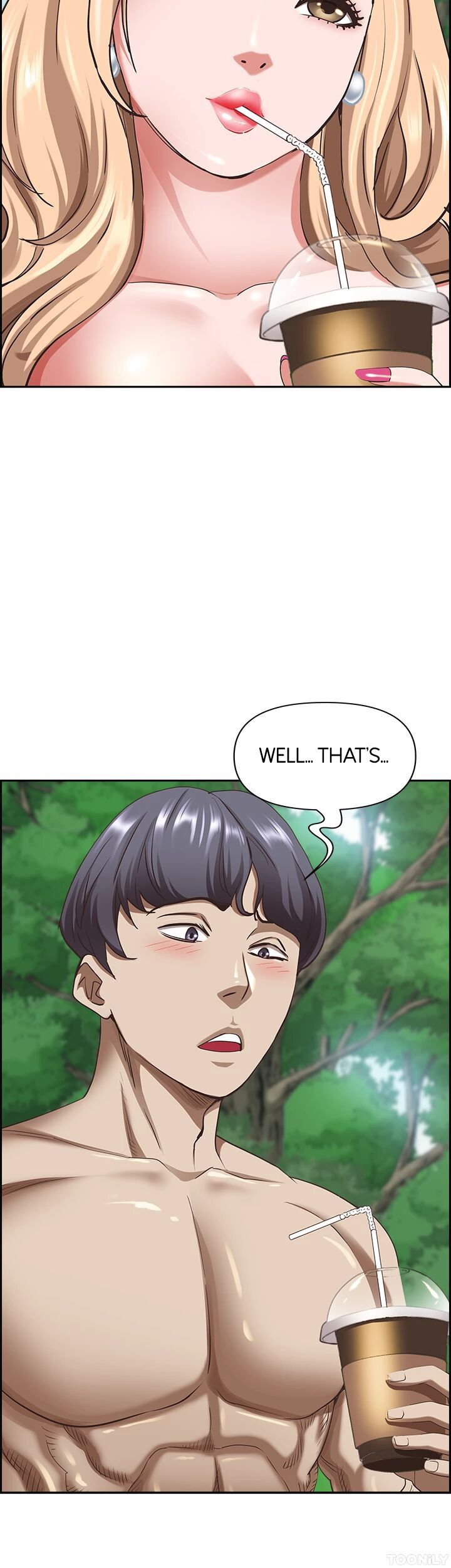 Living with a MILF Manhwa - Chapter 95 Page 8