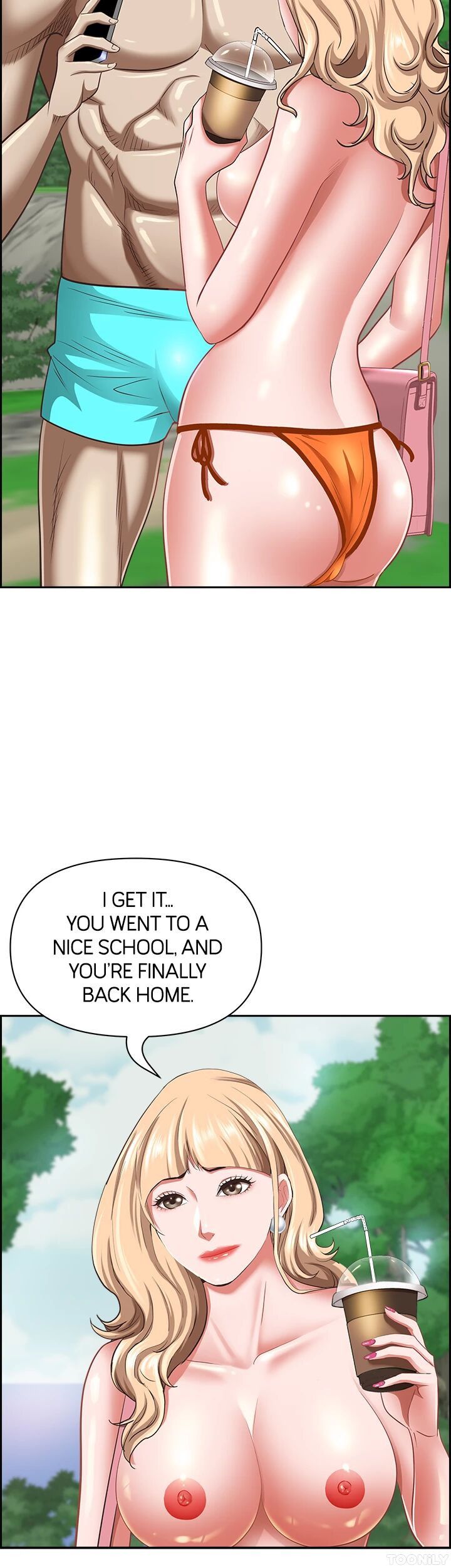 Living with a MILF Manhwa - Chapter 95 Page 13