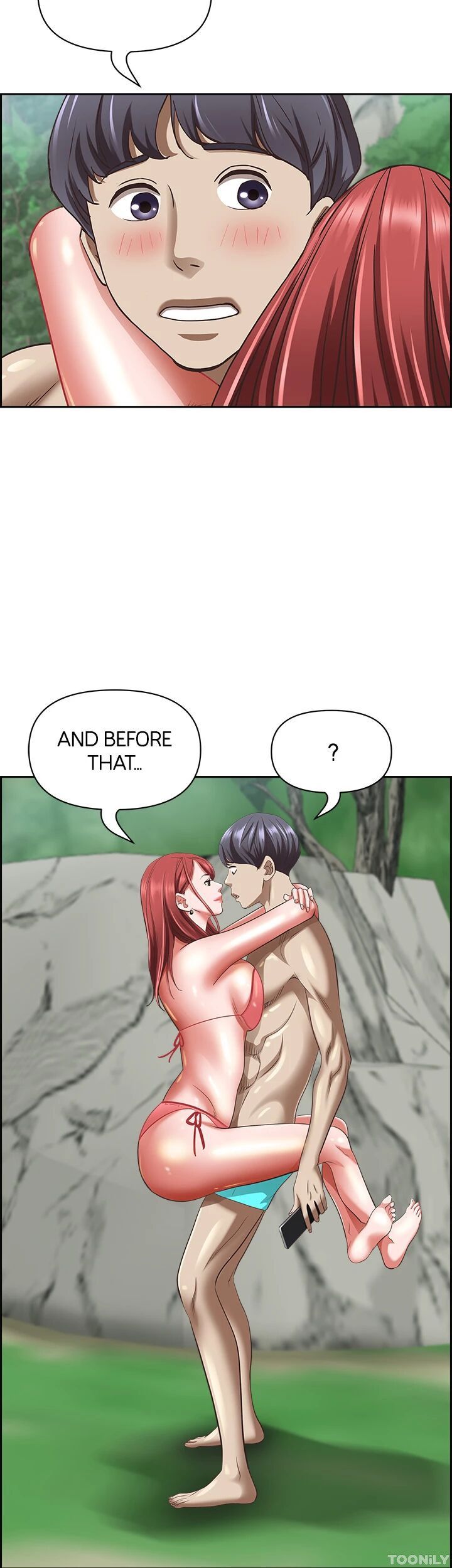 Living with a MILF Manhwa - Chapter 95 Page 55