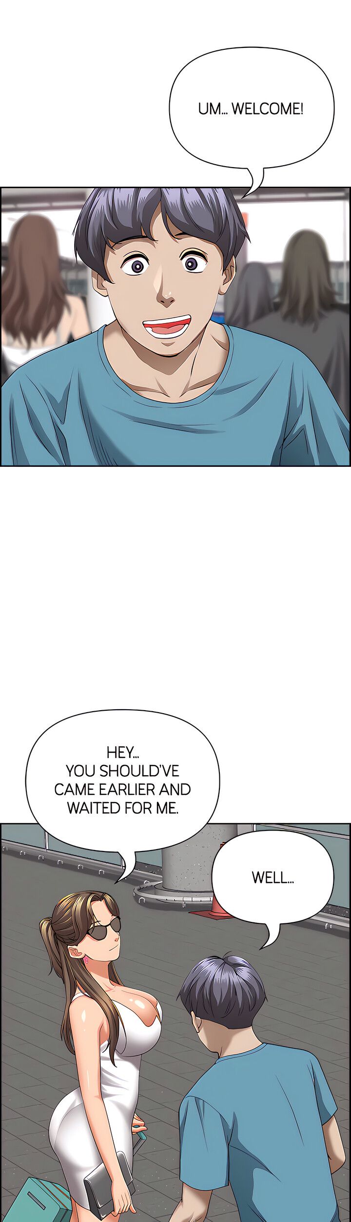 Living with a MILF Manhwa - Chapter 59 Page 10