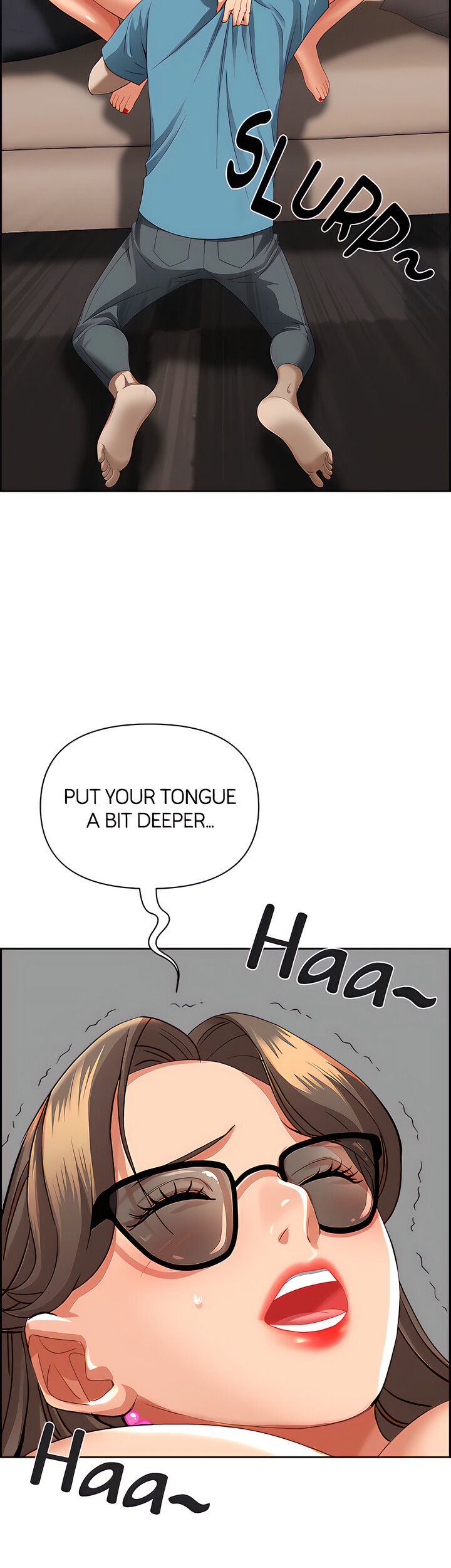 Living with a MILF Manhwa - Chapter 59 Page 54