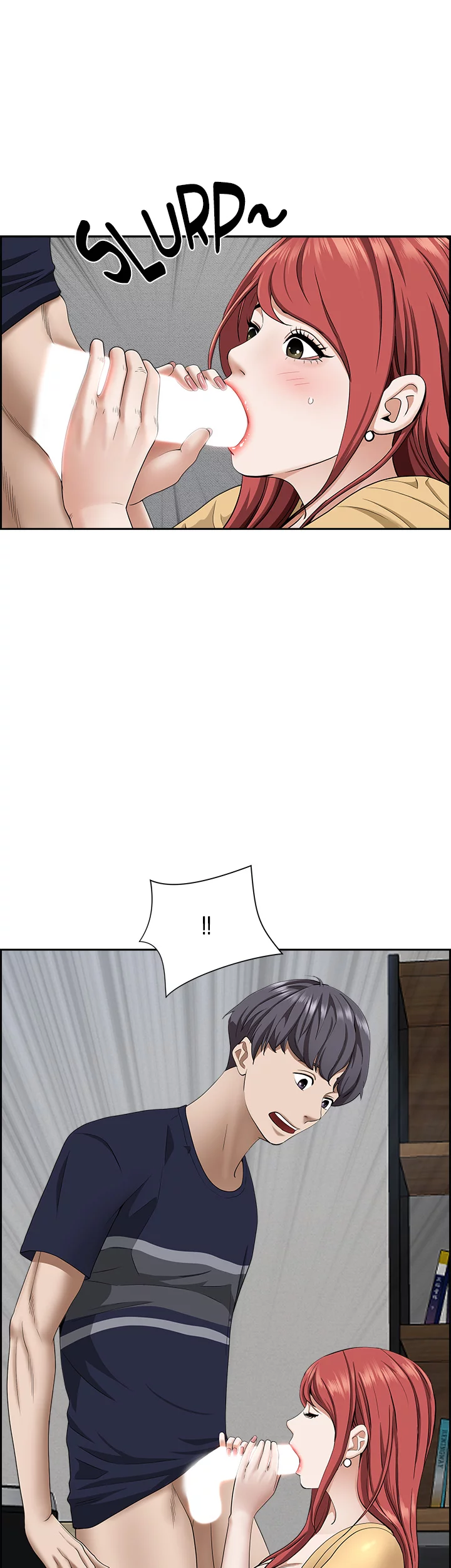 Living with a MILF Manhwa - Chapter 57 Page 0