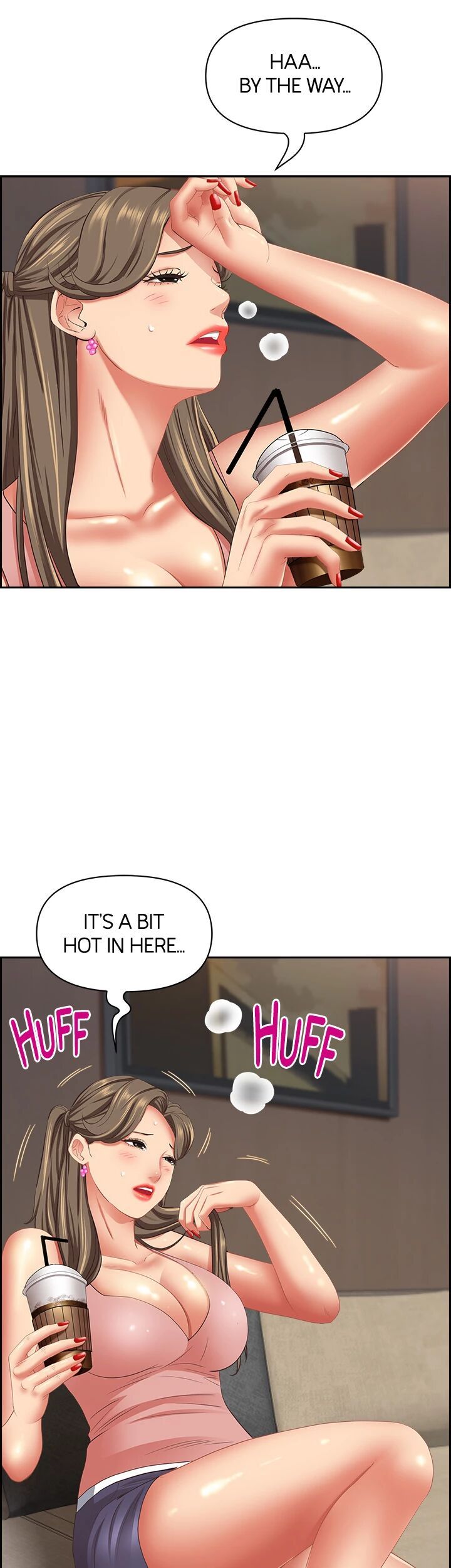 Living with a MILF Manhwa - Chapter 122 Page 16