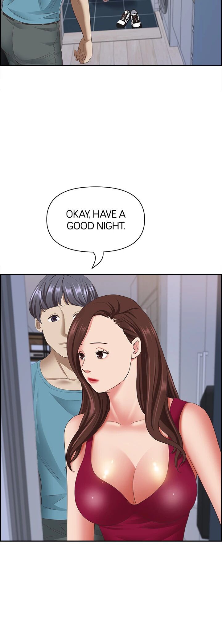 Living with a MILF Manhwa - Chapter 122 Page 53