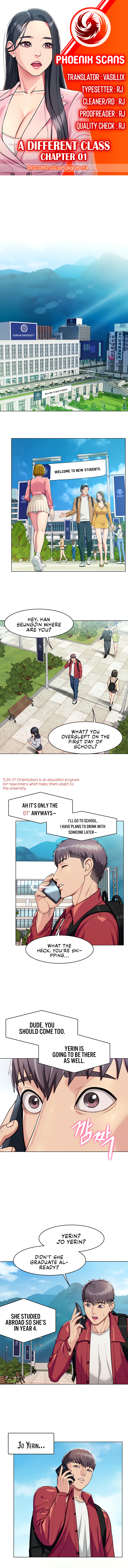 A Different Class Manhwa - Chapter 1 Page 0