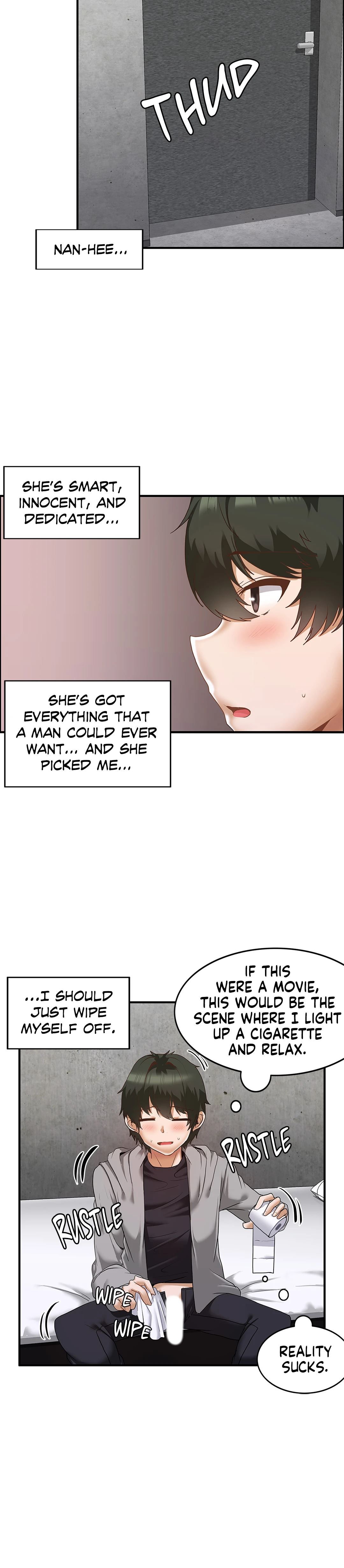 The Two Eves : The Girl Trapped in the Wall Manhwa - Chapter 10 Page 12