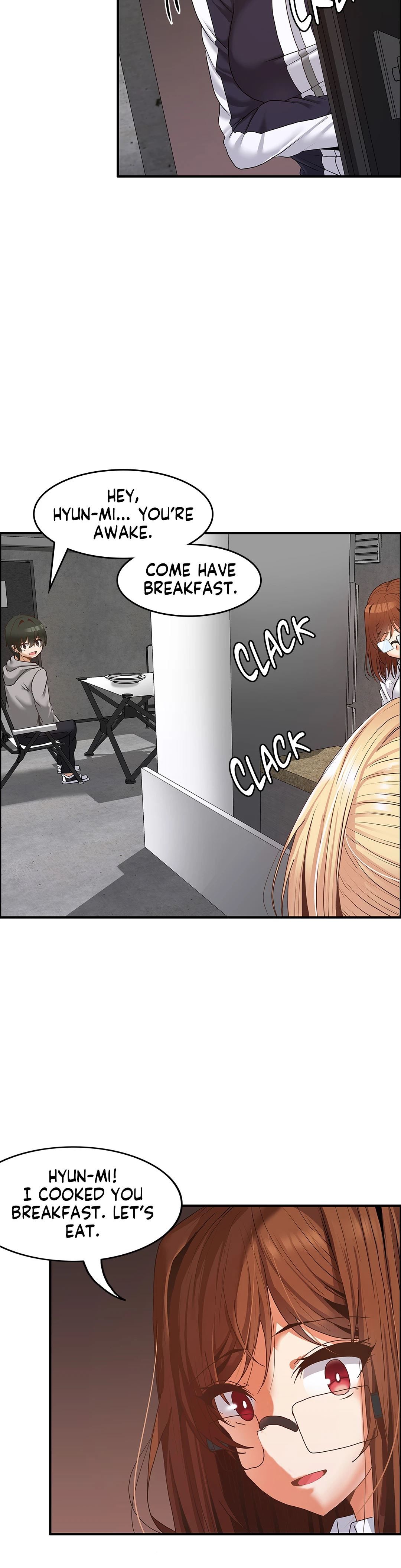 The Two Eves : The Girl Trapped in the Wall Manhwa - Chapter 10 Page 17