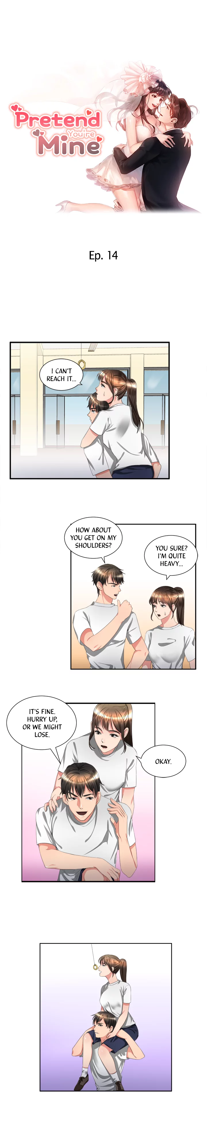 Pretend You are Mine Manhwa - Chapter 14 Page 0