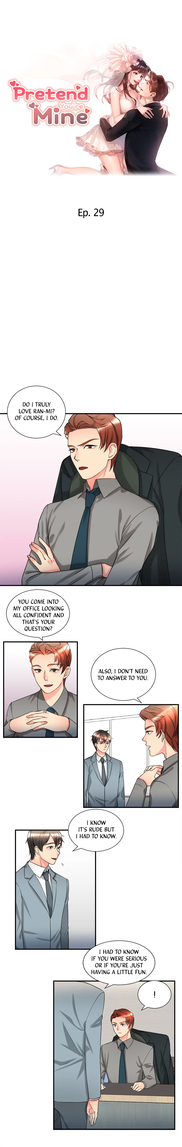 Pretend You are Mine Manhwa - Chapter 29 Page 0