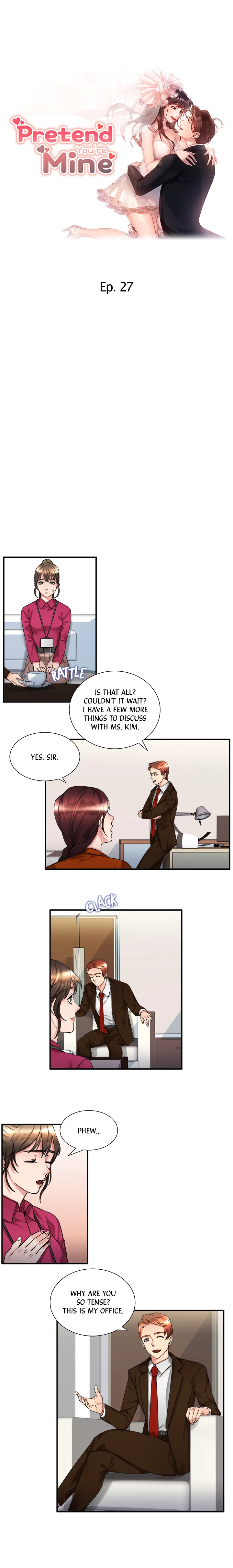 Pretend You are Mine Manhwa - Chapter 27 Page 0
