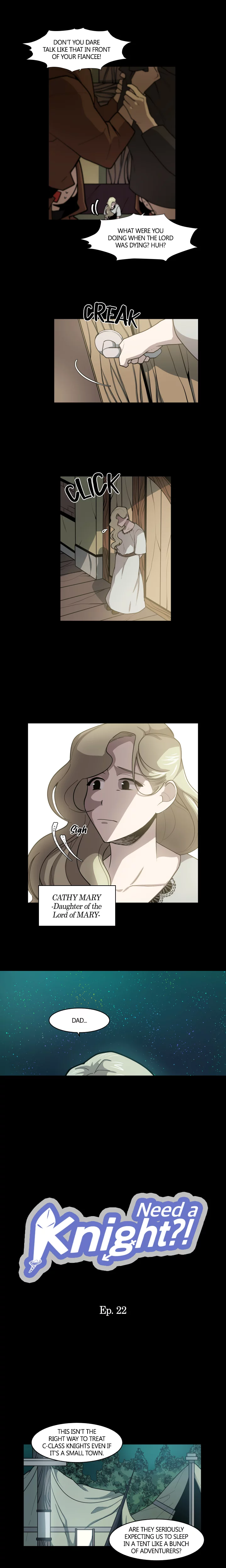 Need a Knight?! Manhwa - Chapter 22 Page 2