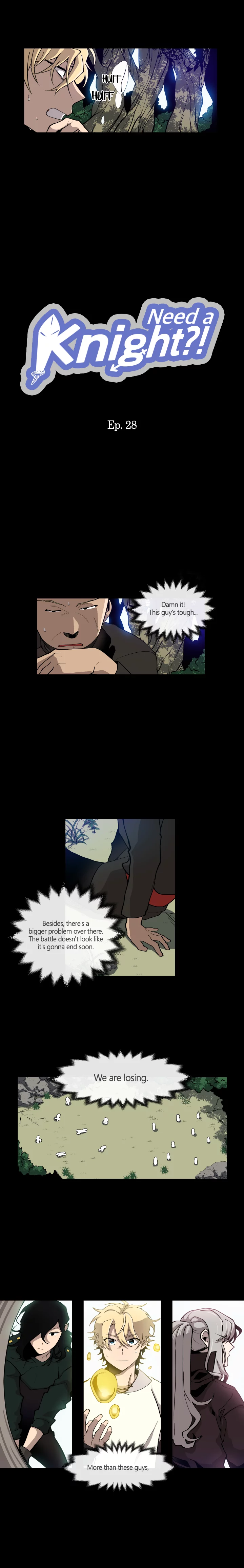 Need a Knight?! Manhwa - Chapter 28 Page 2